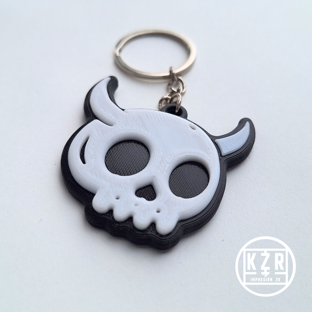 Calavera Cornuda - Llaveros
